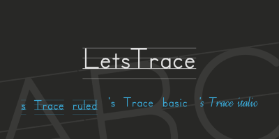 Letstrace Font Family