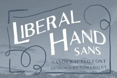 Liberal Hand Sans Font