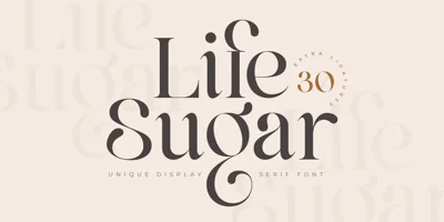 Life Sugar Font