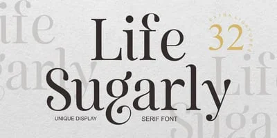 Life Sugarly Font