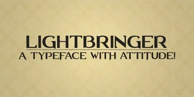Lightbringer Font