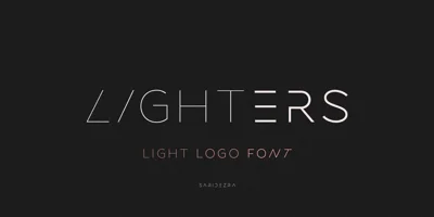 Lighters Font