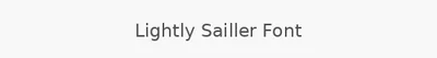 Lightly Sailler Font
