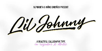 Lil Johnny Font