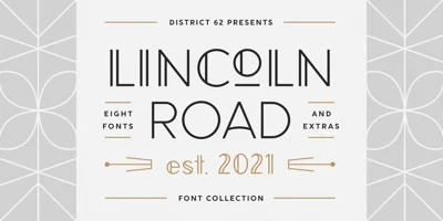 Lincoln Road Font