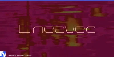Lineavec Font