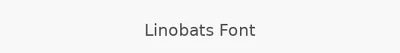 Linobats Font