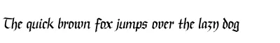 Linotype Buckingham Fraktur Font