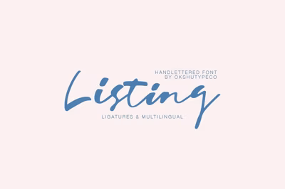 Listing Free Download