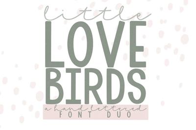 Little Love Birds Font Duo Free Download
