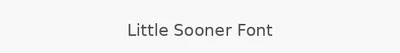 Little Sooner Font
