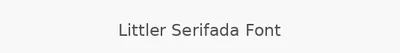 Littler Serifada Font