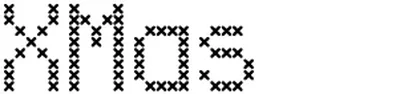 Ll Xmas Font