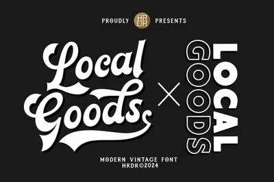 Local Goods Font