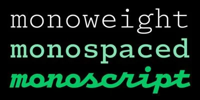 Logic Monospace Font
