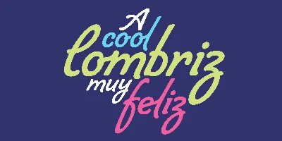 Lombriz Font