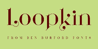 Loopkin Font