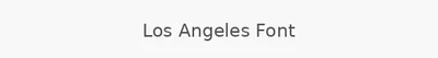 Los Angeles Font