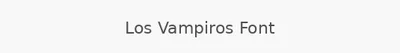 Los Vampiros Font