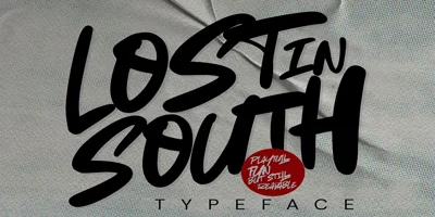 Lost In South Font