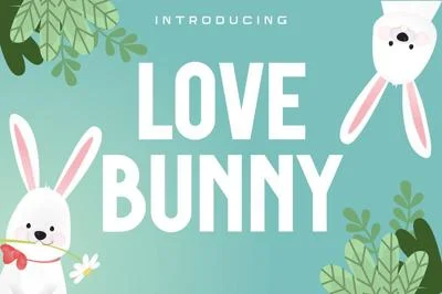 Love Bunny Fonts