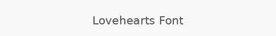 Lovehearts Font