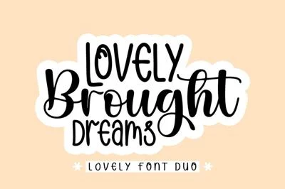 Lovely Brought Dreams Font