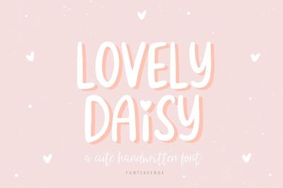 Lovely Daisy | Cute Sans Serif Font Free Download
