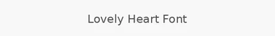 Lovely Heart Font