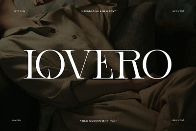 Lovero Modern Serif Font
