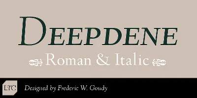 LTC Deepdene Pro Font