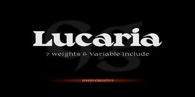 Lucaria Font