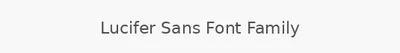Lucifer Sans Font Family