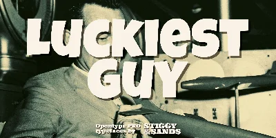 Luckiest Guy Pro Font