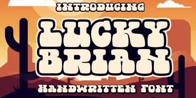 Lucky Brian Font