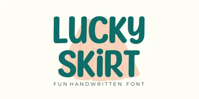 Lucky Skirt Font