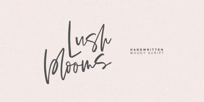 Lush Blooms Font