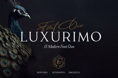 Luxurimo / Modern Font Duo Free Download