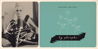 Luxus Brut Font