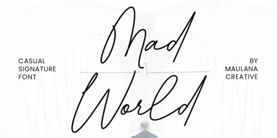 Mad World Font