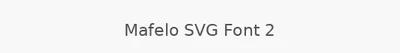 Mafelo SVG Font 2
