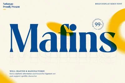 Mafins-Serif Font Family (Updated)