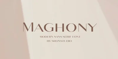 Maghony Font