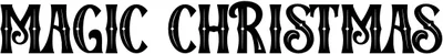Magic Christmas 3 Font