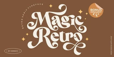 Magic Retro Font