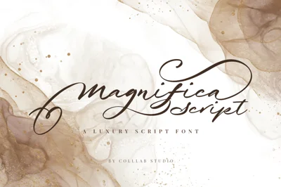 Magnifica Script | A Luxury Font
