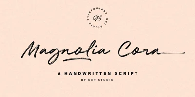 Magnolia Cora Script