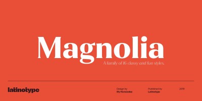 Magnolia Font
