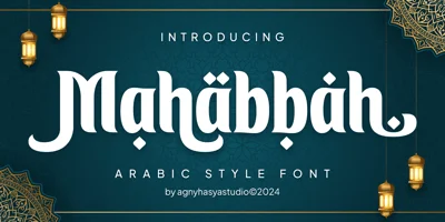 Mahabbah Font