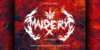 Maidern Font